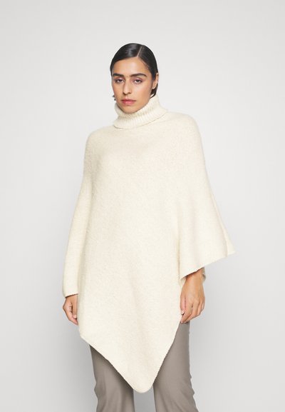 Poncho Driehoek Groen | Alpacawol | Damesponcho
