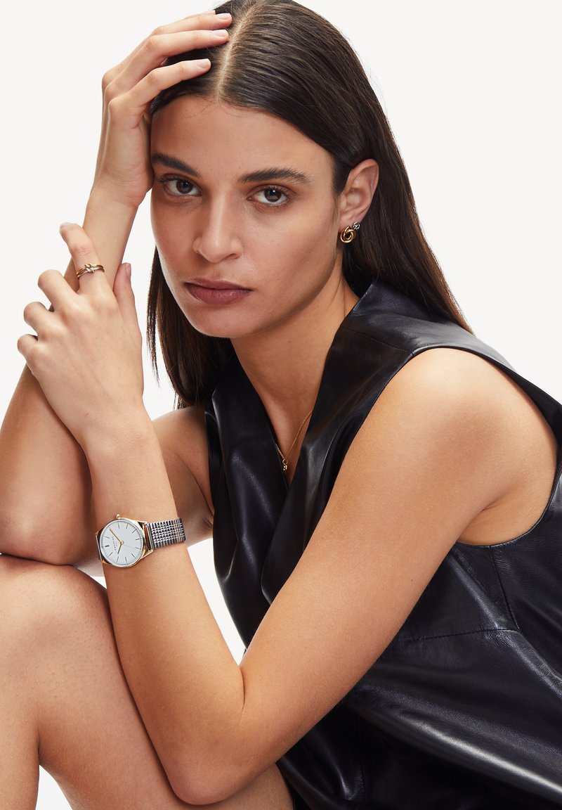 Liebeskind Berlin Klocka - silberfarben und goldfarben