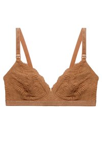 Underprotection - LUNA MATERNITY BRA - Kolmnurklõikega rinnahoidja - clay Väikepilt 1