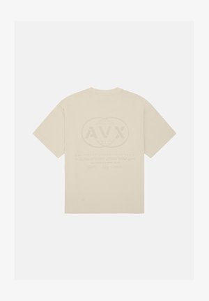 AVX, ENDURE - T-shirt print - sand brown