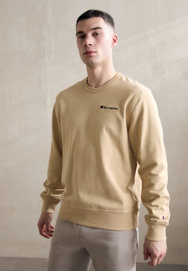 ICONS CREWNECK WITH SMALL LOGO - Sweatshirt - tan