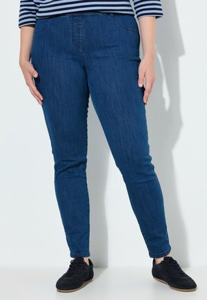 Jeggings - dark blue denim