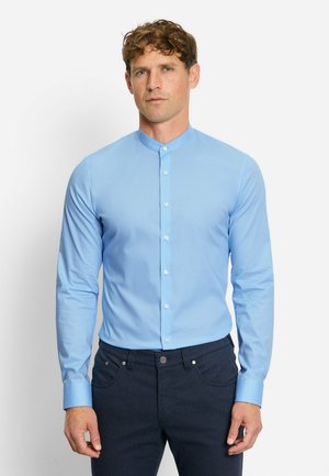 SUPER SLIM STEHKRAGEN - Overhemd - hellblau