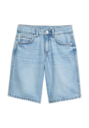 Bermuda - Jeans Shorts - used light stone blue denim