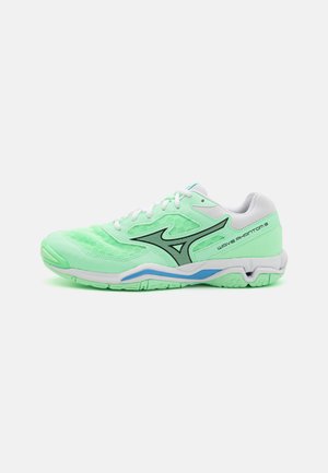 WAVE PHANTOM 3 UNISEX - Chaussures de handball - mint/black/blue