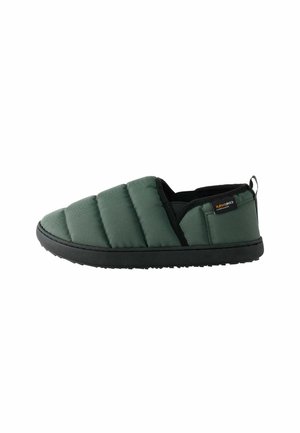 WATER REPELLENT QUILTED - Papuče - khaki green