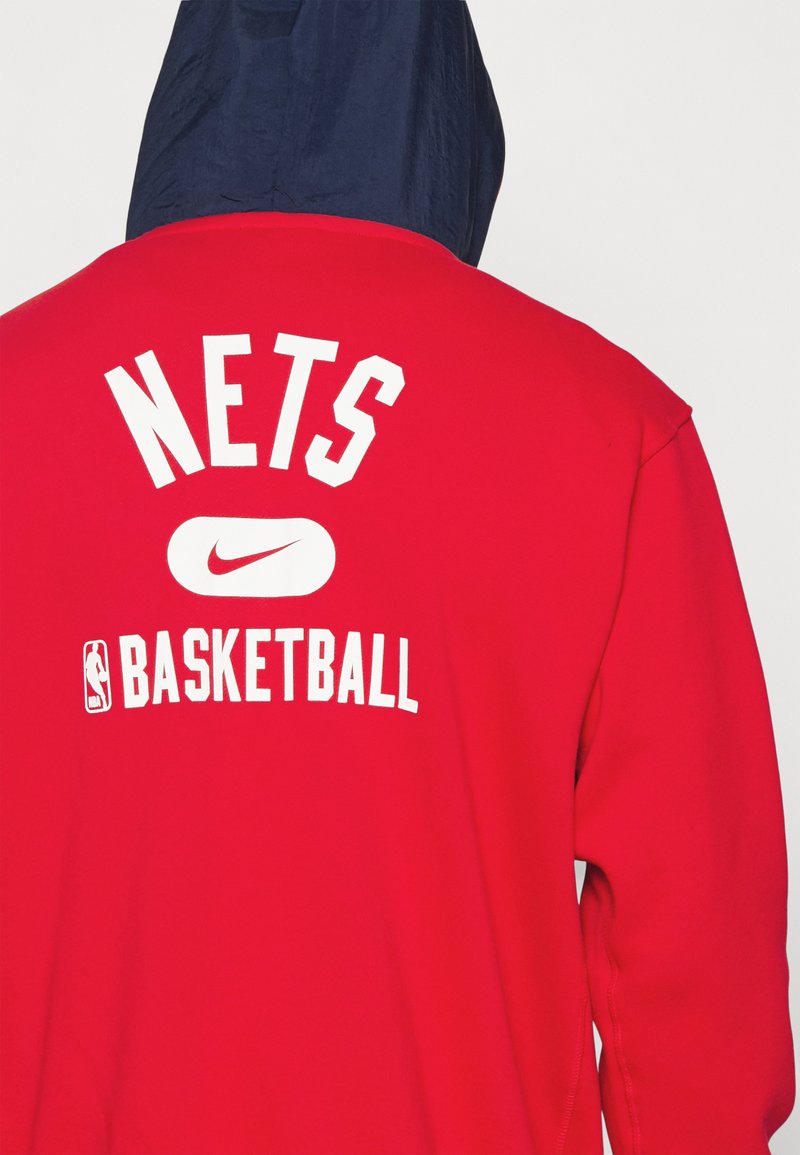 Nike Brooklyn Nets Showtime Mixtape Edition NBA Hooded Jacket Blue -  COLLEGE NAVY/UNIVERSITY RED/WHITE