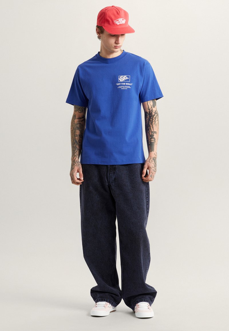 Vans STOCKPILE - Triko s potiskem - medium blue