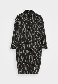 Monki Košilové šaty - black