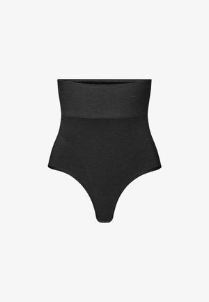 LYKKELAND ateliér, SECOND SKIN HIGH WAIST - Stringid - black