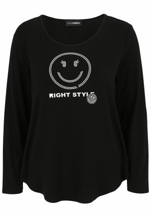 -SHIRT - Langarmshirt - schwarz
