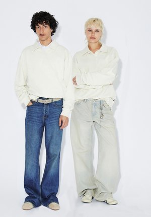 Dr.Denim BRADY COLLAR  - Sweatshirt - ecru mono