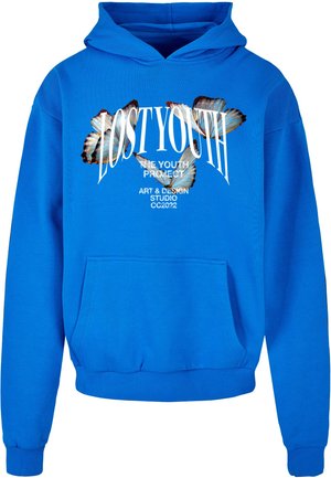 Lost Youth Pulover s kapuco - cobalt blue