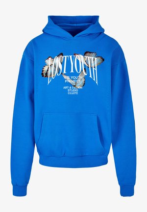 Kapucnis pulóver - royal blue