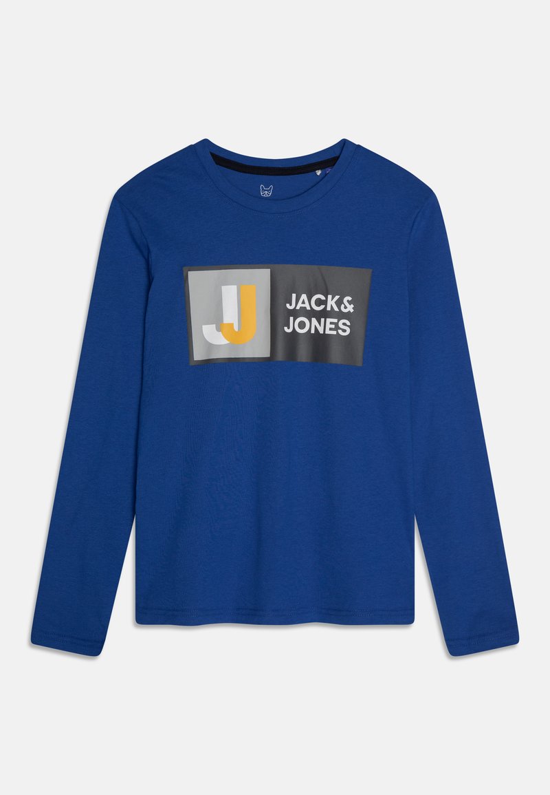 Jack & Jones Junior - JCOLOGAN TEE CREW NECK JNR - Camiseta de manga larga - blue iolite