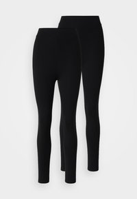 2 PACK - Tajice-hlače - black