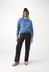 Carhartt WIP Sportinis megztinis - sorrent/glassy pink