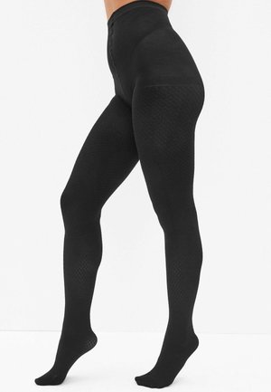 THERMAL PATTERN SHEER 100D - Strumpfhose - black