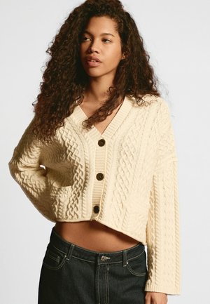 Bershka RUSTIC  - Gilet - beige