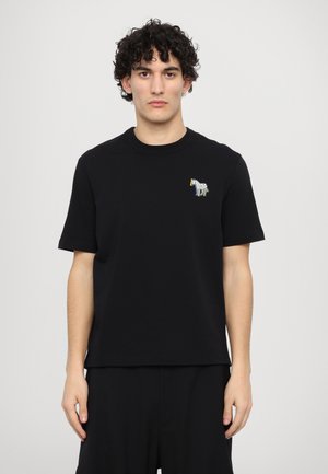 ZEBRA PUFF - Camiseta estampada - black