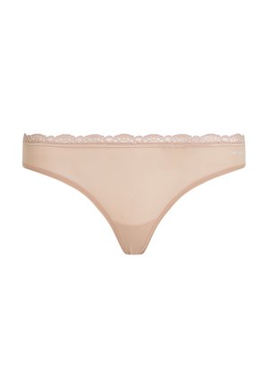 Calvin Klein Underwear, THONG MICROFIBER STRETCH - Tangá - cedar