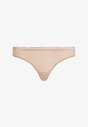 Calvin Klein Underwear, THONG MICROFIBER STRETCH - Tangá - cedar