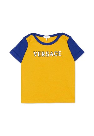 Versace, T-SHIRT - T-shirt print - yellow