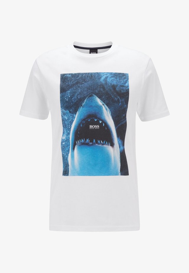 Print T-shirt - white