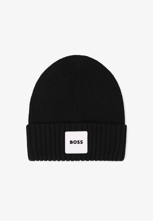 BOSS Kidswear, PULL ON HAT TODDLER KIDS UNISEX - Bonnet - black