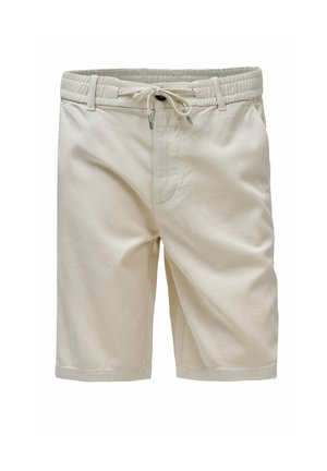 Salsa Jeans, SALSA JEANS SECRET PUSH IN SKINNY - Kratke hlače - beige