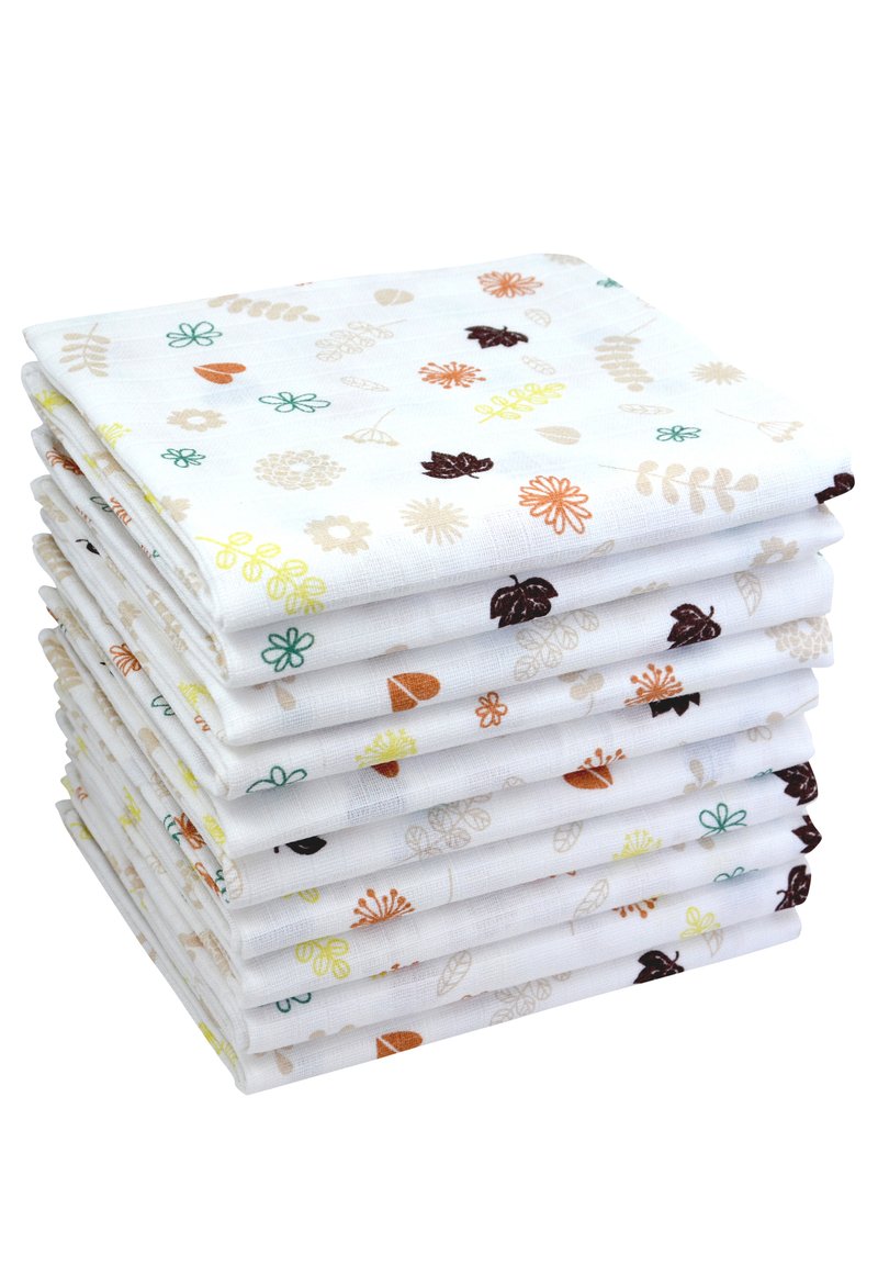 M.M.C. 10 PACK NATUR MOTIVE - Hydrofiele doek - blätter