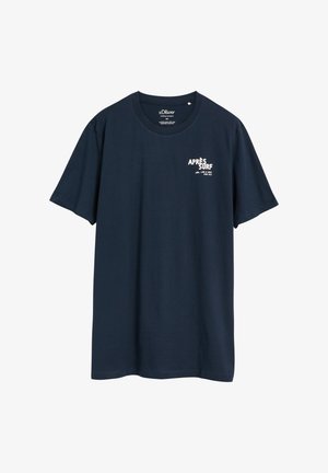 s.Oliver, T-SHIRT - T-Shirt print - navy