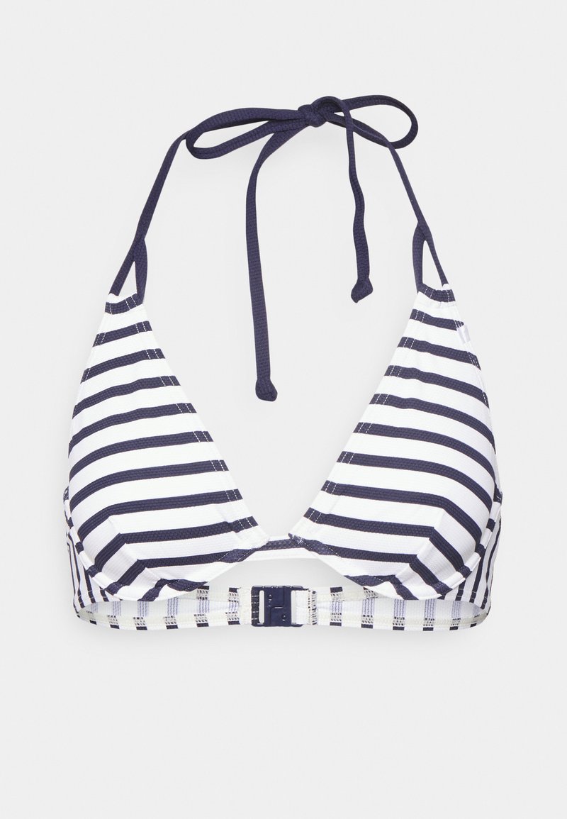 Esprit HAMPTONS BEACH HIGH APEX BRA STRIPE BikiniTop navy