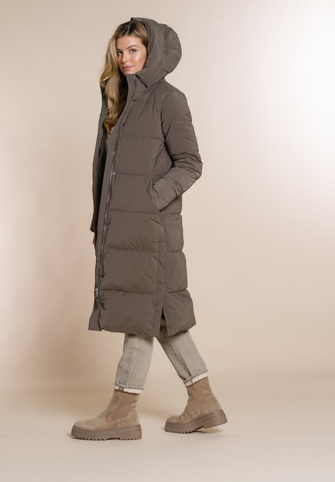 Geisha SIDE SNAPS - Winterjas - taupe/bruin - Zalando.nl