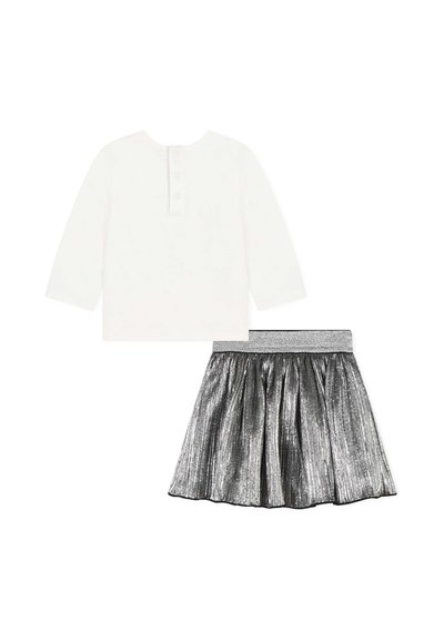 Michael Kors Kids SET - Jupe trapèze - silver