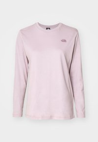 NATURAL DYE TEE - Hosszú ujjú felső - purple chalk