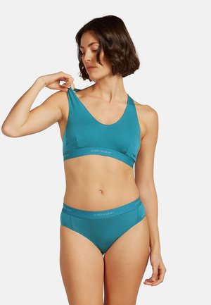 LIGHT WEIGHT COOL-LITE SPRITE RACERBACK - Sport-BH mit leichter Stützkraft - topaz