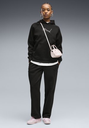 Puma, SEQUINS COMFORT PANTS - Trainingsbroek - black