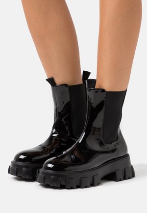 Nly by Nelly, Bottines à plateau - black