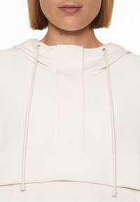 OYSHO SOFT-TOUCH WITH ZIP - Melegítőfelső - beige