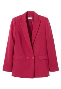 Mango Krátký kabát - pink