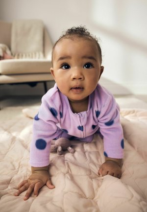 Next, REGULAR FIT - TWO WAY ZIP MICRO FLEECE SLEEPSUITS 2 PACK - Grenouillère - purple pink