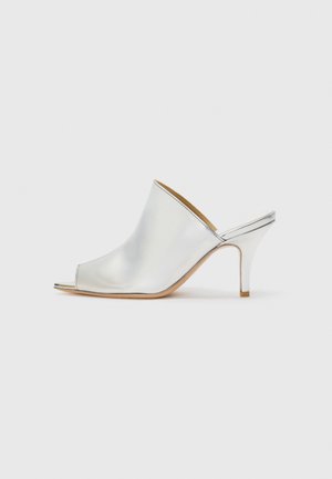 MM6 Maison Margiela Sandales à talons hauts - silver-coloured