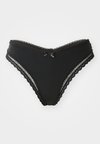 THONG UNIQUE - String - black