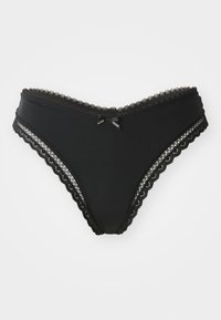 THONG UNIQUE - String - black