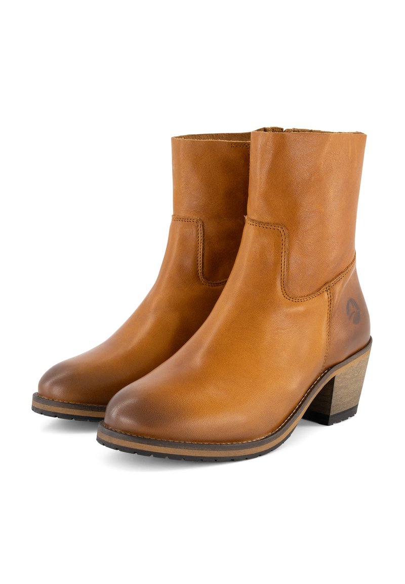 Damen Ankle Boots | Travelin PAULX Stiefelette cognac - HE25334 Damen Ankle Boots | Travelin PAULX Stiefelette cognac - HE25334