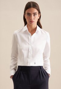 Seidensticker - Business Regular Fit - Blouse - white Miniatuurafbeelding 1