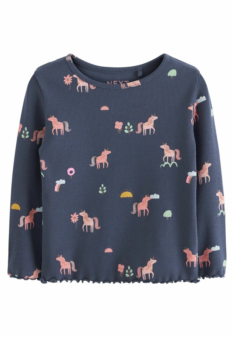 Next - Langarmshirt - navy unicorn, Vergrößern