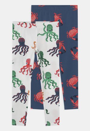 CRAB 2 PACK UNISEX - Legging - dark dusty blue