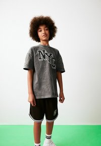 Next RELAXED FIT SHORT SLEEVE GRAPHIC STANDARD - T-Shirt print - grey